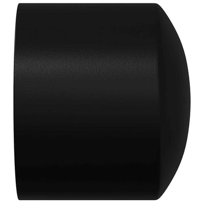Foosball Table End Caps 10 pcs Black 1.9 x 1.9 x 1.6 cm PP
