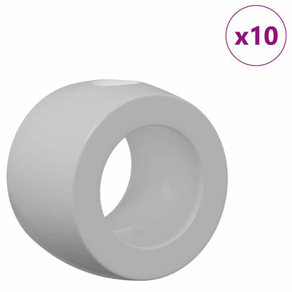 Foosball Table Bearings 10 pcs Black 3 x 3 x 2.1 cm PP