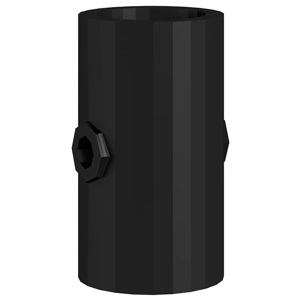 Foosball Table Stoppers 10 pcs Black 1.7 x 1.7 x 3.2 cm PP