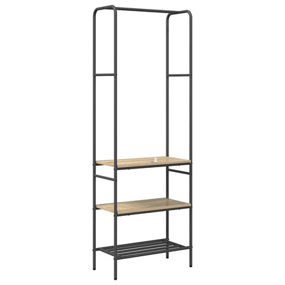 Clothes Rack with Shelves Other Sonoma oak 60 x 30 x 171 cm