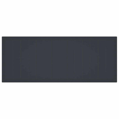 Garden Dining Set 11 pcs Anthracite Polypropylene