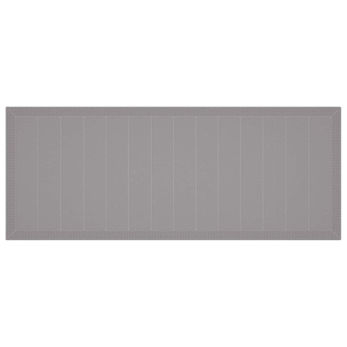 Garden Dining Set 11 pcs Light Grey Polypropylene