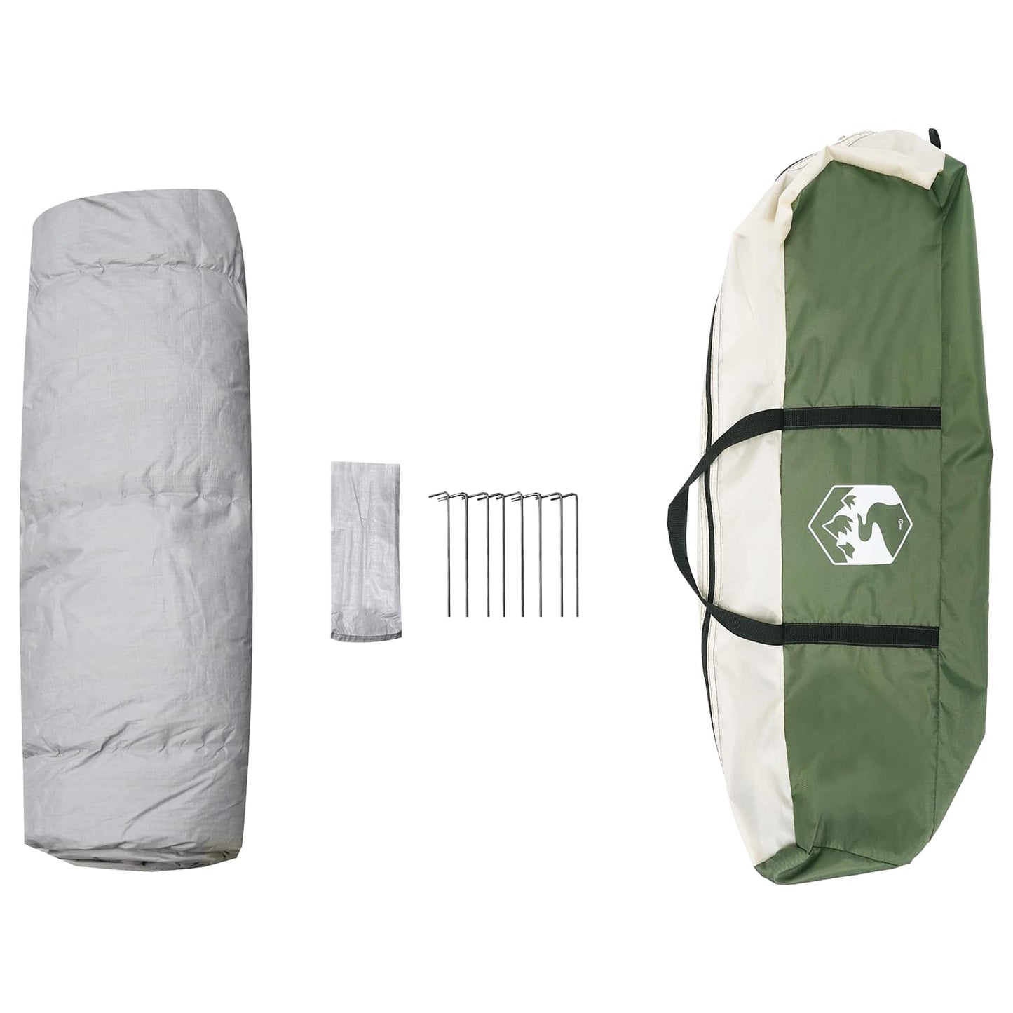 Instant Tent 2-Person Quick-Release Green 160 x 160 x 227 cm