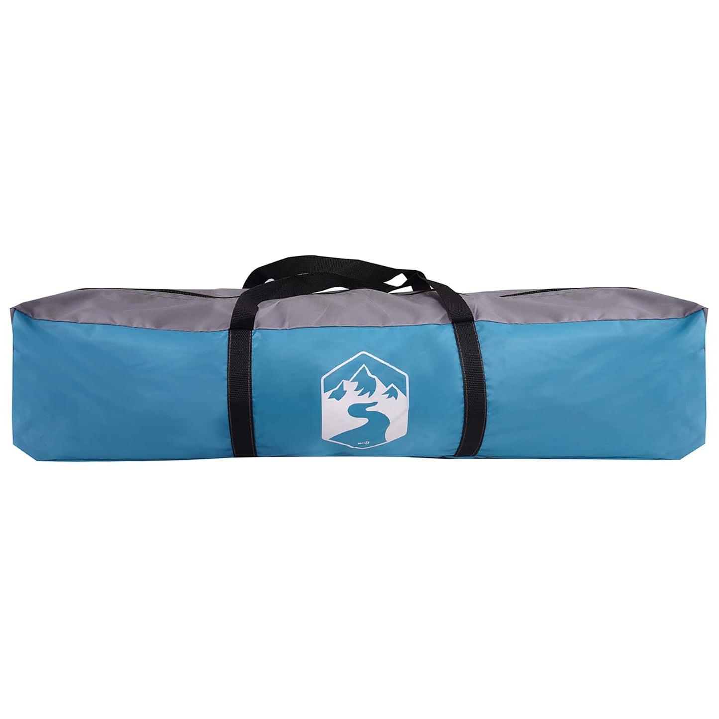 Instant Tent with Rainfly 4-Person Quick-Release with Roof Blue
