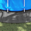 Pool Ground Sheet Folding Light grey Ø 610 cm Non-woven fabric