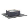 Pool Ground Sheet Light Grey 274 x 274 cm Non-woven fabric