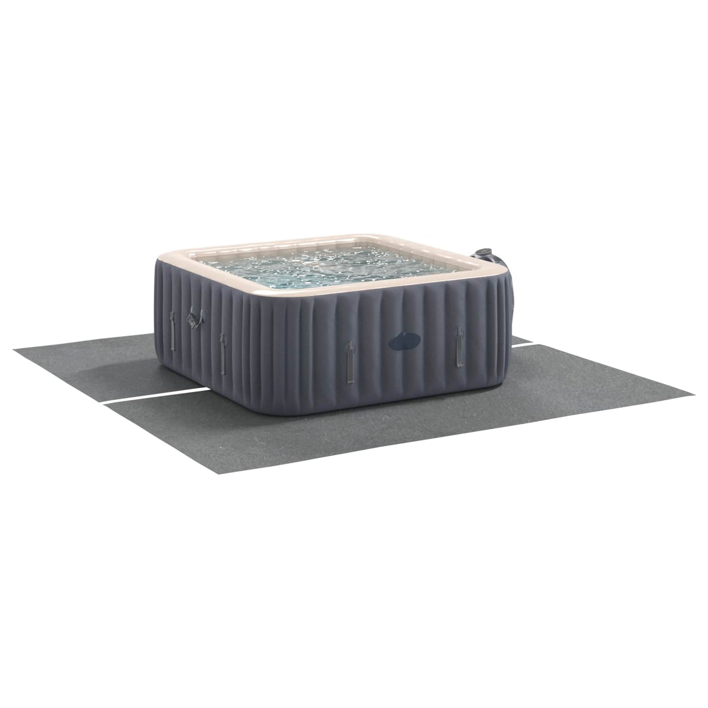Pool Ground Sheet 1 274 x 274 x 0.1 cm Square Non-woven Fabric