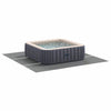 Pool Ground Sheet Light grey 396 x 396 cm Non-woven fabric