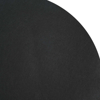 Pool Ground Sheet Folding Black Ø 428 cm Non-woven Fabric