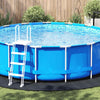 Pool Ground Sheet Folding Black Ø 458 cm Non-woven fabric