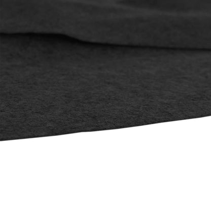 Pool Ground Sheet Folding Black Ø 500 cm Non-woven Fabric