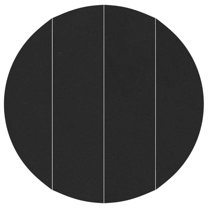 Pool Ground Sheet Folding Black Ø 500 cm Non-woven Fabric