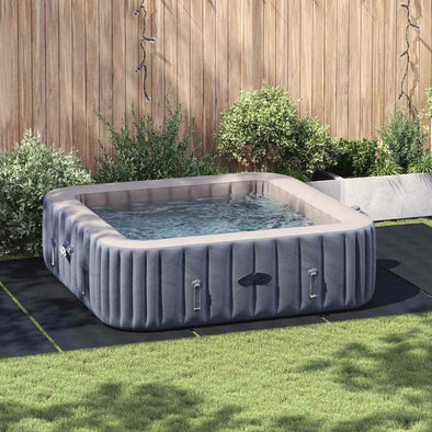Pool Ground Sheet Folding Black 550 x 280 cm Non-woven fabric
