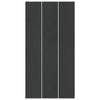 Pool Ground Sheet Folding Black 640 x 321 cm Non-woven fabric