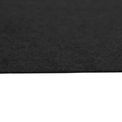 Pool Ground Sheet Black 750 x 372 x 0.1 cm Non-woven Fabric