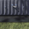 Pool Ground Sheet Folding Black 750 x 372 cm Non-woven fabric