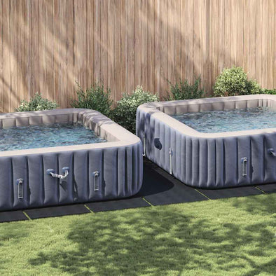 Pool Ground Sheet Folding Black 999 x 500 cm Non-woven fabric