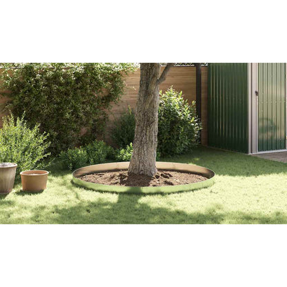 Lawn Fence Galvanized Color 100 x 20 x 0.07 cm Galvanized Steel