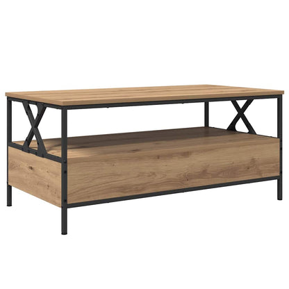 Coffee Table Artisan oak 100 x 51 x 45 cm Engineered wood
