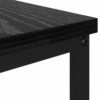 Coffee Table Black oak 100 x 51 x 45 cm Engineered wood