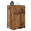 Bedside Cabinet 2 pcs Old wood 38 x 34 x 61 cm Particle board
