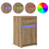 Bedside Cabinet Artisan oak 38 x 34 x 61 cm Particle board