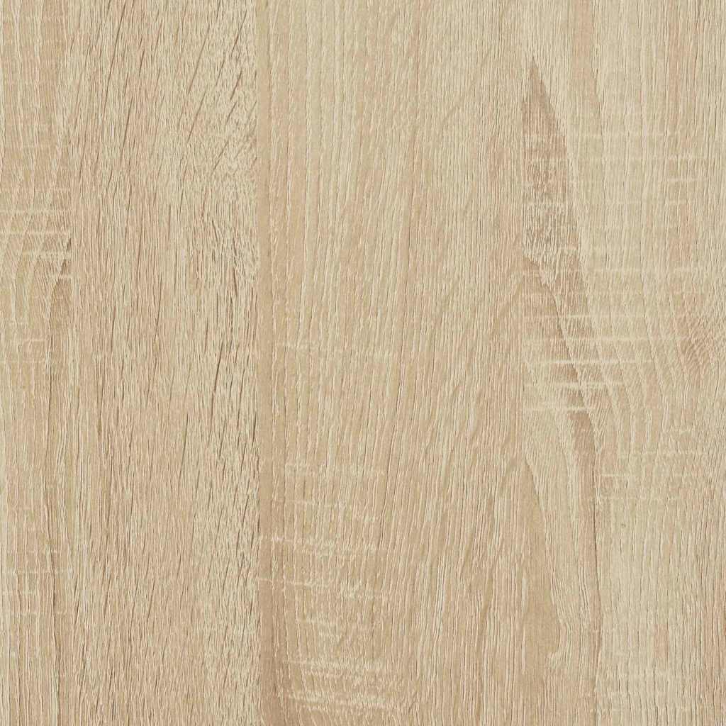 Foosball Table Sonoma Oak 146.5 x 74 x 85 cm Engineered Wood