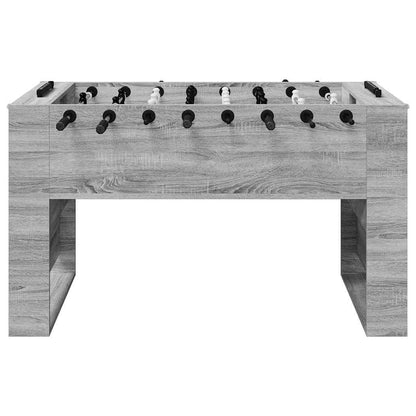 Foosball Table Grey Sonoma 146.5 x 74 x 85 cm Engineered Wood