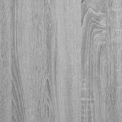 Foosball Table Grey Sonoma 146.5 x 74 x 85 cm Engineered Wood