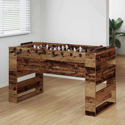 Foosball Table Old Wood 146.5 x 74 x 85 cm Engineered Wood