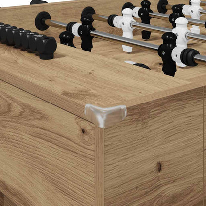 Foosball Table Artisan Oak 146.5 x 74 x 85 cm Engineered Wood