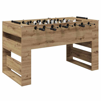 Foosball Table Artisan Oak 146.5 x 74 x 85 cm Engineered Wood