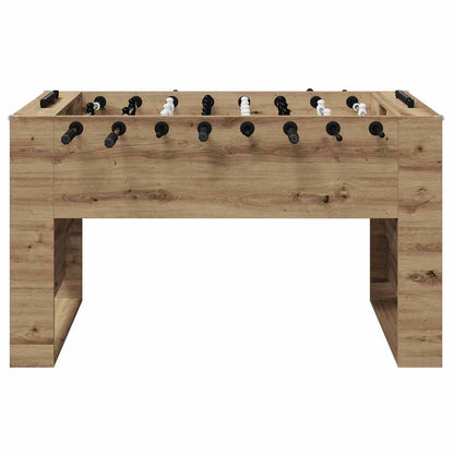Foosball Table Artisan Oak 146.5 x 74 x 85 cm Engineered Wood