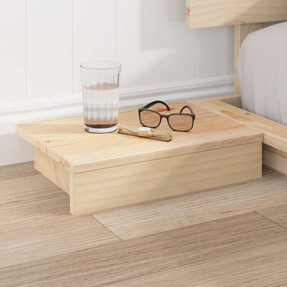 Bed Frame Brown 200 x 200 cm Wood