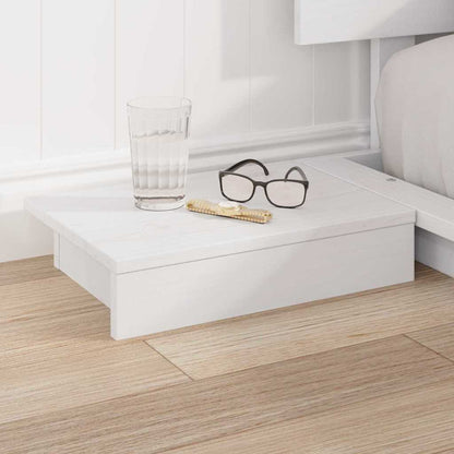 Bed Frame White 180 x 200 cm Wood