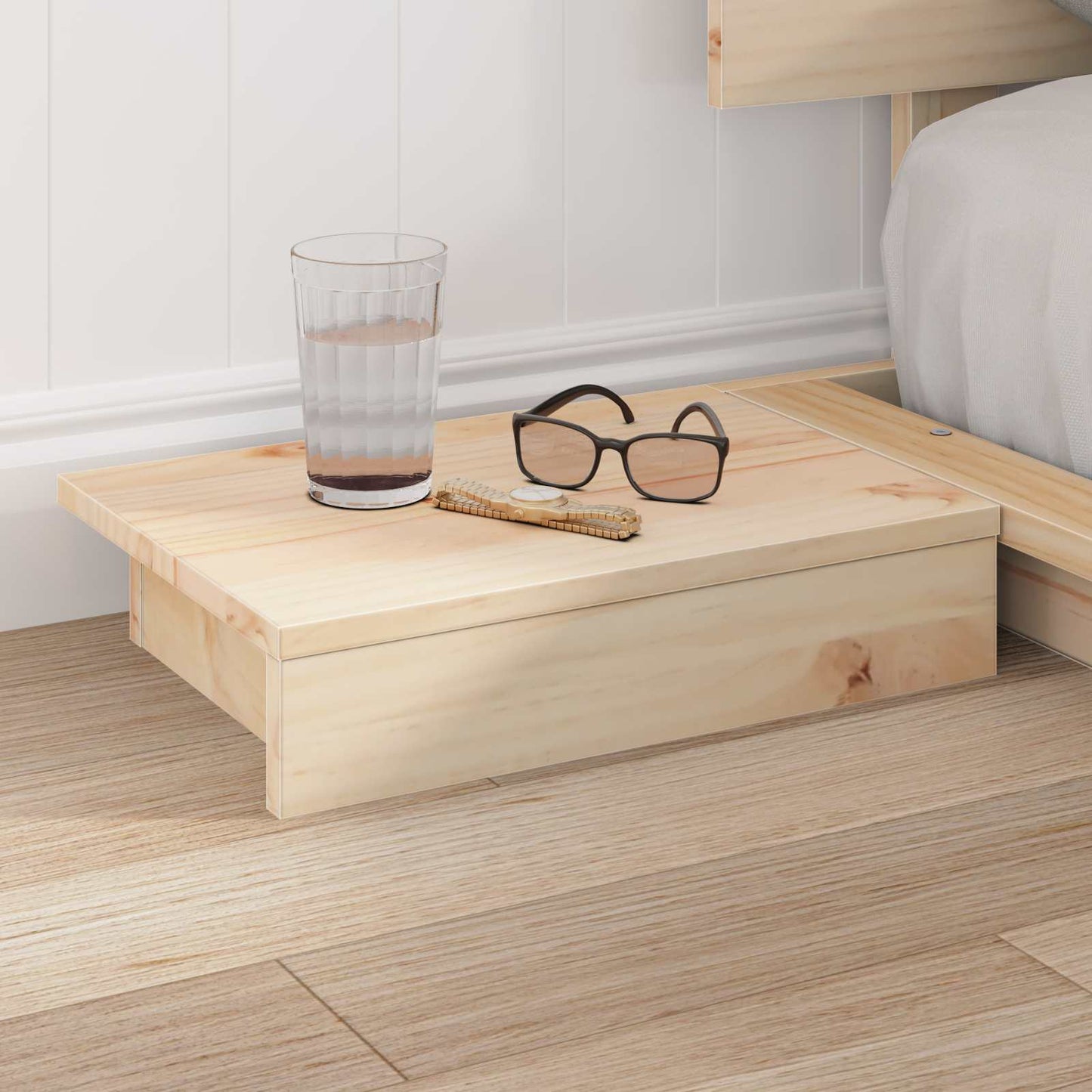 Bed Frame Brown 120 x 200 cm Wood