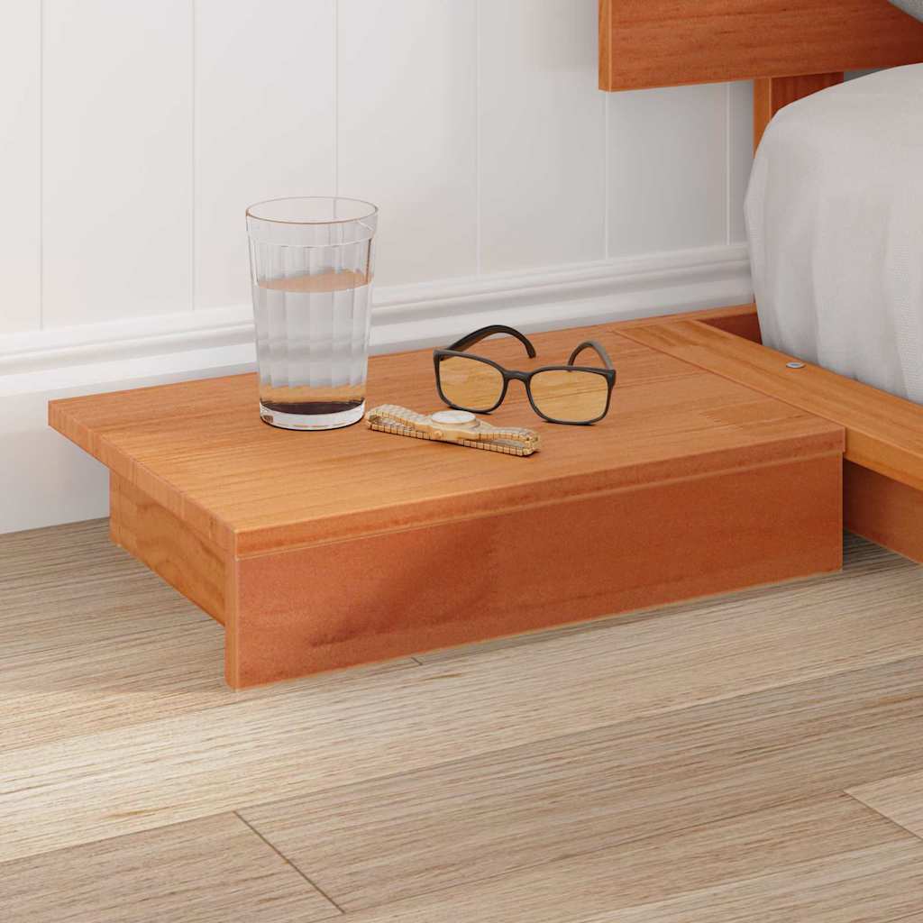 Bed Frame Brown 120 x 200 cm Wood