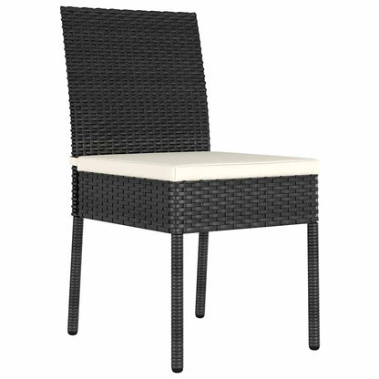 Garden Dining Set 3 pcs Cream Powder-Coated Steel
