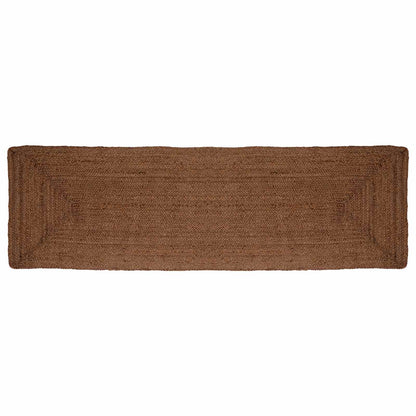 Area Rug Grey 60 x 250 cm Jute