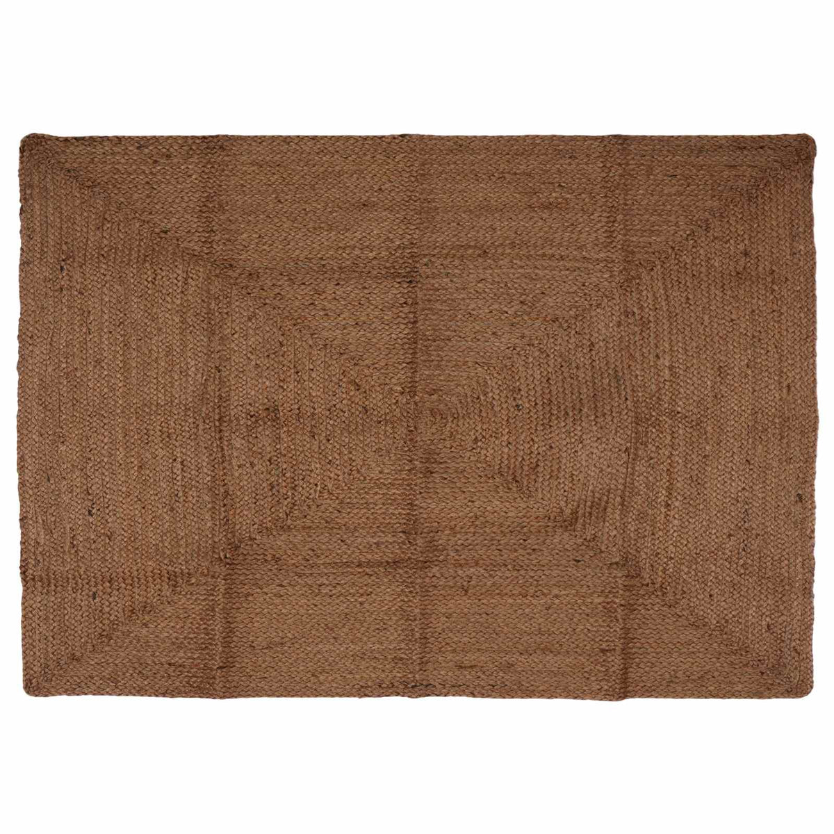 Area Rug Grey 140 x 200 cm Jute