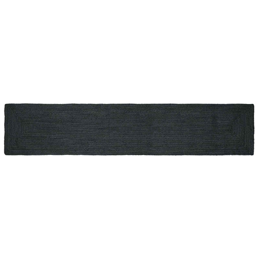 Area Rug Dark Grey 60 x 400 cm Jute