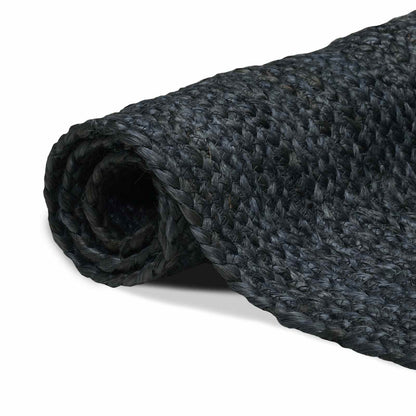 Area Rugs Rectangular Dark Grey 80 x 400 cm Jute