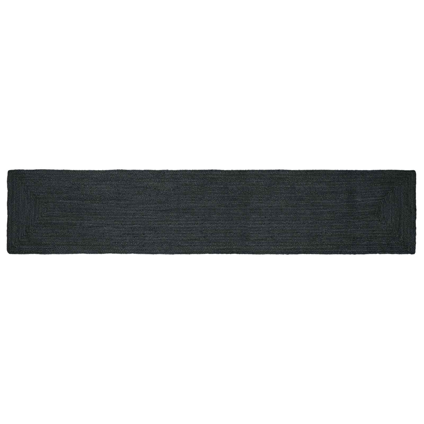 Area Rugs Rectangular Dark Grey 80 x 400 cm Jute