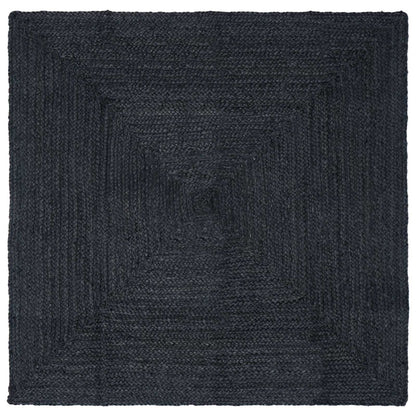 Area Rugs Square Dark Grey 200 x 200 cm Jute