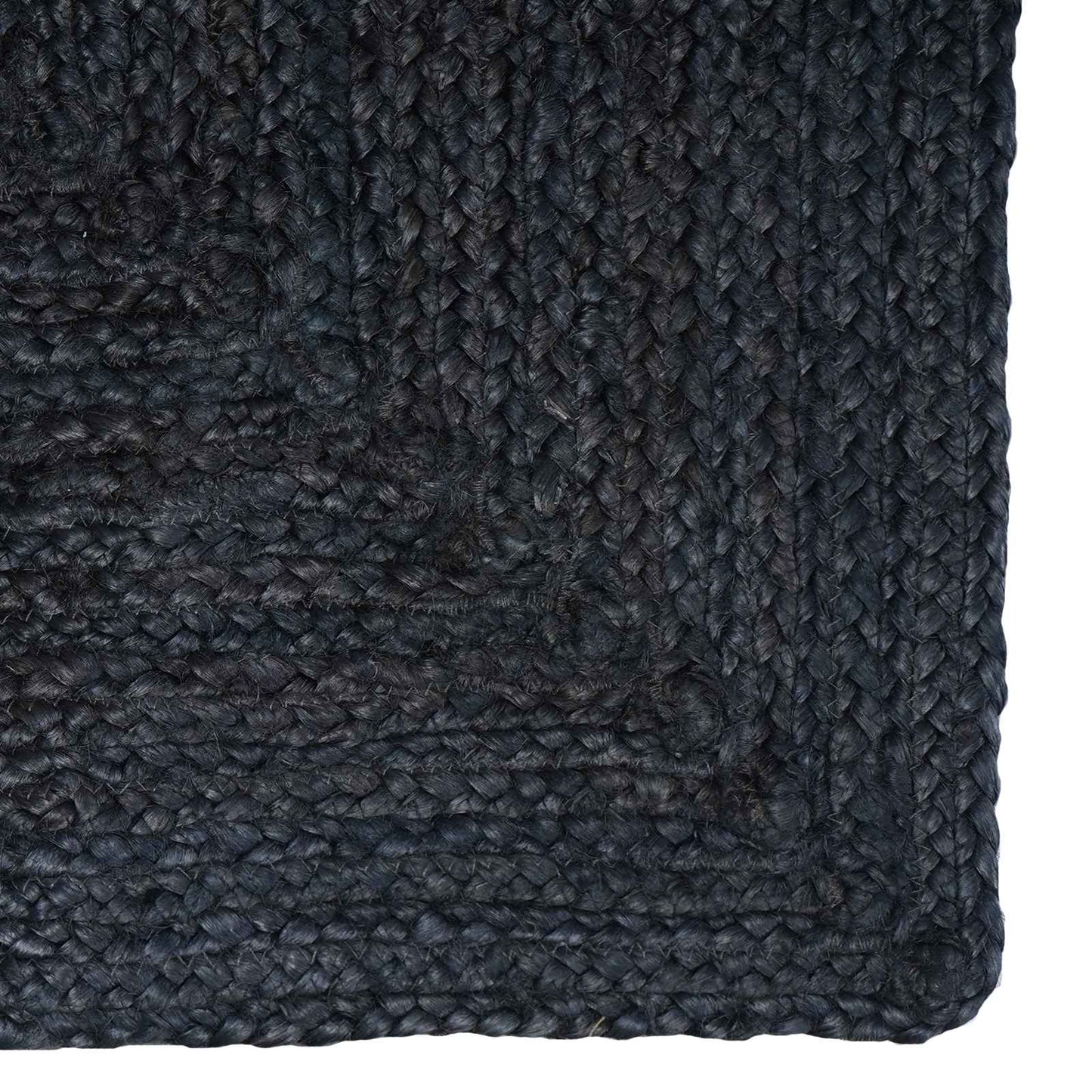 Area Rugs Rectangular Dark Grey 200 x 290 cm Jute