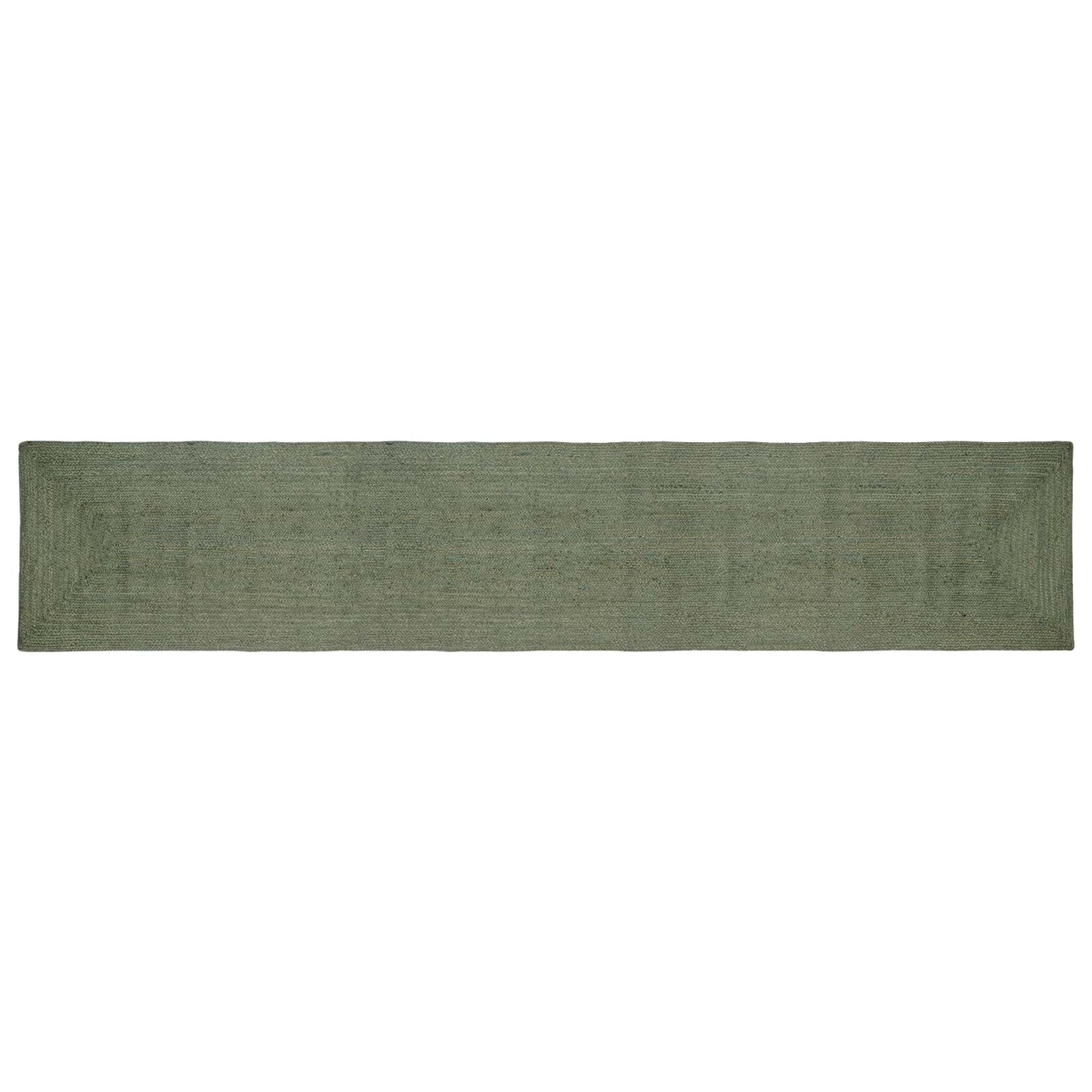 Area Rugs Rectangular Olive Green 60 x 400 cm Jute