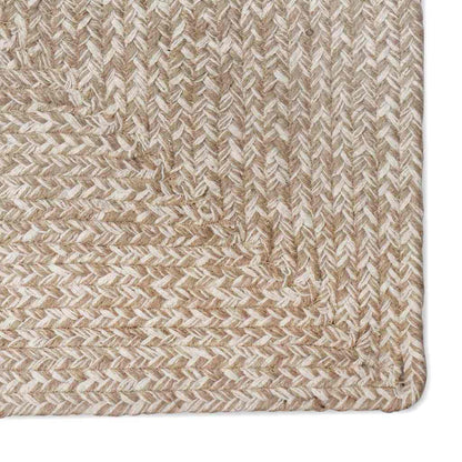 Area Rugs Natural and White 200 x 290 cm Jute