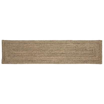 Area Rugs Natural and Black 60 x 200 cm Jute