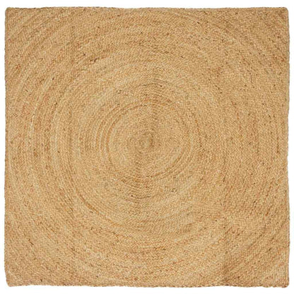 Area Rugs Natural 120 x 120 cm Jute