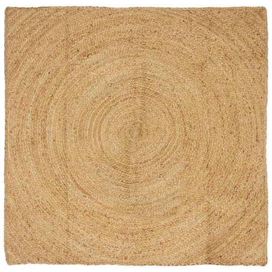 Area Rugs Natural 120 x 120 cm Jute